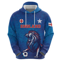 Custom England 2024 Football Hoodie Go Champions Lionesses LT05 - Wonder Print Shop