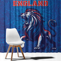 England 2024 Football Window Curtain Go Champions Lionesses LT05 - Wonder Print Shop