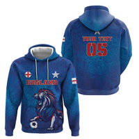 Custom England 2024 Football Zip Hoodie Go Champions Lionesses LT05 - Wonder Print Shop