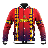 Custom Spain 2024 Football Baseball Jacket Go Champions La Roja Simple Style LT05 - Wonder Print Shop