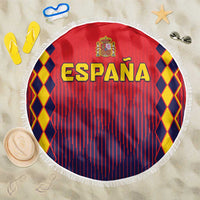 Spain 2024 Football Beach Blanket Go Champions La Roja Simple Style LT05 - Wonder Print Shop
