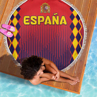 Spain 2024 Football Beach Blanket Go Champions La Roja Simple Style LT05 - Wonder Print Shop