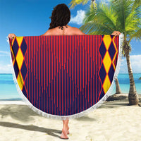 Spain 2024 Football Beach Blanket Go Champions La Roja Simple Style LT05 - Wonder Print Shop