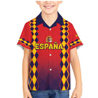 Custom Spain 2024 Football Family Matching Mermaid Dress and Hawaiian Shirt Go Champions La Roja Simple Style LT05 - Wonder Print Shop