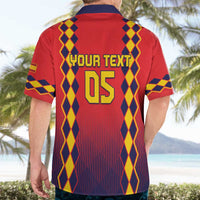 Custom Spain 2024 Football Hawaiian Shirt Go Champions La Roja Simple Style LT05 - Wonder Print Shop