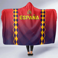 Spain 2024 Football Hooded Blanket Go Champions La Roja Simple Style