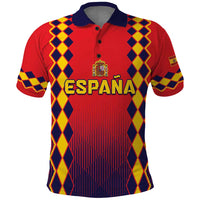 Custom Spain 2024 Football Polo Shirt Go Champions La Roja Simple Style LT05 - Wonder Print Shop