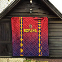 Spain 2024 Football Quilt Go Champions La Roja Simple Style LT05 - Wonder Print Shop