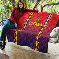 Spain 2024 Football Quilt Go Champions La Roja Simple Style LT05 - Wonder Print Shop