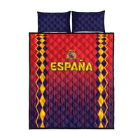 Spain 2024 Football Quilt Bed Set Go Champions La Roja Simple Style LT05 - Wonder Print Shop