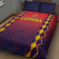 Spain 2024 Football Quilt Bed Set Go Champions La Roja Simple Style LT05 - Wonder Print Shop