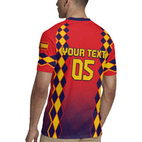 Custom Spain 2024 Football Rugby Jersey Go Champions La Roja Simple Style LT05 - Wonder Print Shop