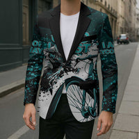 Cycologist Cycling Blazer Grunge Style - Wonder Print Shop