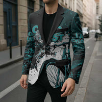 Cycologist Cycling Blazer Grunge Style - Wonder Print Shop