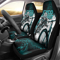 Cycologist Cycling Car Seat Cover Grunge Style - Wonder Print Shop