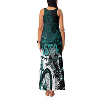 Cycologist Cycling Family Matching Tank Maxi Dress and Hawaiian Shirt Grunge Style - Wonder Print Shop