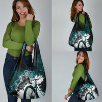 Cycologist Cycling Grocery Bag Grunge Style - Wonder Print Shop