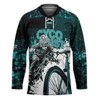 Cycologist Cycling Hockey Jersey Grunge Style - Wonder Print Shop