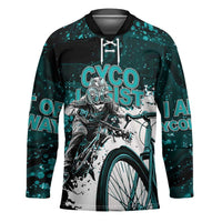 Cycologist Cycling Hockey Jersey Grunge Style - Wonder Print Shop