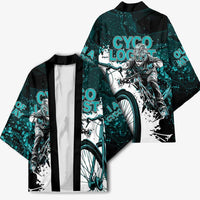 Cycologist Cycling Kimono Grunge Style - Wonder Print Shop