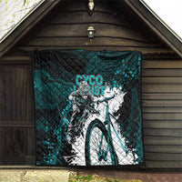 Cycologist Cycling Quilt Grunge Style - Wonder Print Shop