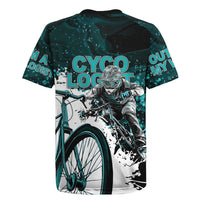 Cycologist Cycling Rugby Jersey Grunge Style - Wonder Print Shop