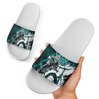 Cycologist Cycling Slide Sandals Grunge Style - Wonder Print Shop