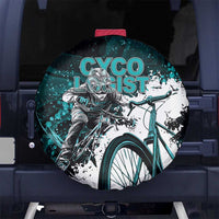 Cycologist Cycling Spare Tire Cover Grunge Style - Wonder Print Shop