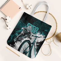 Cycologist Cycling Tote Bag Grunge Style - Wonder Print Shop