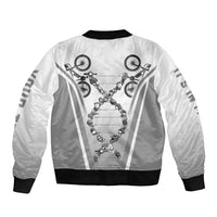 Personalized Cycling Bomber Jacket Its In My DNA - Wonder Print Shop