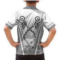 Personalized Cycling Family Matching Mermaid Dress and Hawaiian Shirt Its In My DNA - Wonder Print Shop