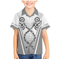 Personalized Cycling Family Matching Mermaid Dress and Hawaiian Shirt Its In My DNA - Wonder Print Shop