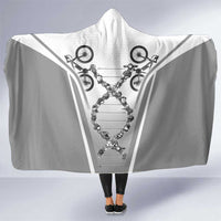 Personalized Cycling Hooded Blanket Its In My DNA - Wonder Print Shop