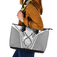 Personalized Cycling Leather Tote Bag Its In My DNA - Wonder Print Shop