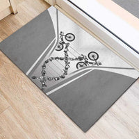 Personalized Cycling Rubber Doormat Its In My DNA - Wonder Print Shop