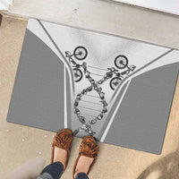Personalized Cycling Rubber Doormat Its In My DNA - Wonder Print Shop