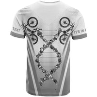Personalized Cycling T Shirt Its In My DNA - Wonder Print Shop
