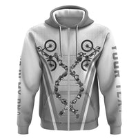 Personalized Cycling Zip Hoodie Its In My DNA - Wonder Print Shop