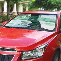 Alligator Alcatraz Defend Human Rights Auto Sun Shade Defend The Everglades - Wonder Print Shop