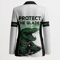 Alligator Alcatraz Defend Human Rights Blazer Defend The Everglades - Wonder Print Shop