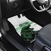 Alligator Alcatraz Defend Human Rights Car Mats Defend The Everglades - Wonder Print Shop