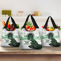 Alligator Alcatraz Defend Human Rights Grocery Bag Defend The Everglades - Wonder Print Shop
