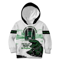 Alligator Alcatraz Defend Human Rights Kid Hoodie Defend The Everglades - Wonder Print Shop
