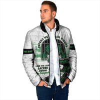 Alligator Alcatraz Defend Human Rights Padded Jacket Defend The Everglades - Wonder Print Shop