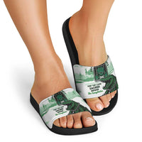 Alligator Alcatraz Defend Human Rights Slide Sandals Defend The Everglades - Wonder Print Shop