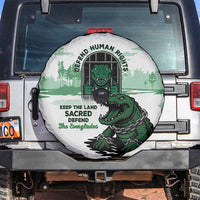 Alligator Alcatraz Defend Human Rights Spare Tire Cover Defend The Everglades - Wonder Print Shop