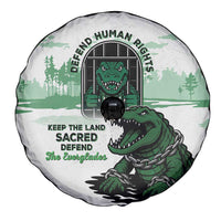 Alligator Alcatraz Defend Human Rights Spare Tire Cover Defend The Everglades - Wonder Print Shop