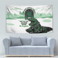 Alligator Alcatraz Defend Human Rights Tapestry Defend The Everglades - Wonder Print Shop