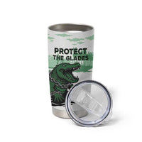 Alligator Alcatraz Defend Human Rights Tumbler Cup Defend The Everglades - Wonder Print Shop