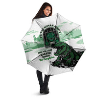 Alligator Alcatraz Defend Human Rights Umbrella Defend The Everglades - Wonder Print Shop